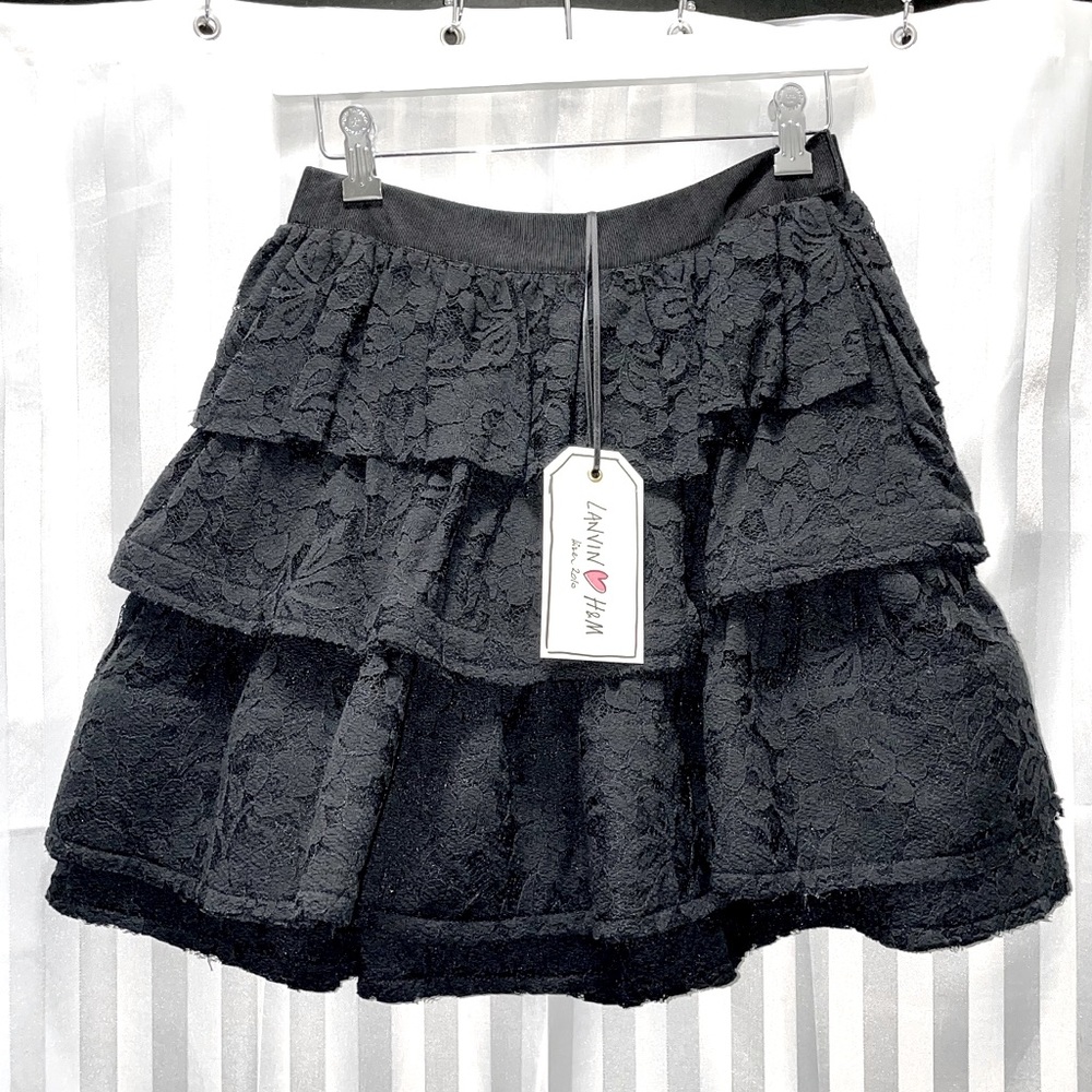 LANVIN for H&M Ruffle lace circle Skirt